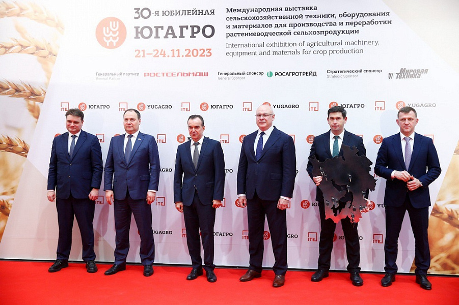 Вениамин Кондратьев: Юбилейная выставка «ЮГАГРО» объединила более 600 участников из 14 стран