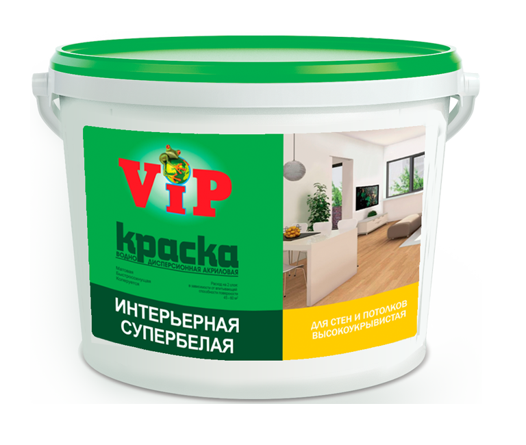 Краска Интерьерная Супербелая