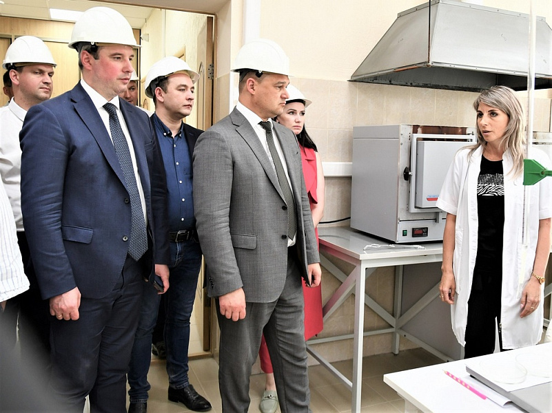 В Северском районе на 30 процентов увеличили выпуск бентонитовой продукции