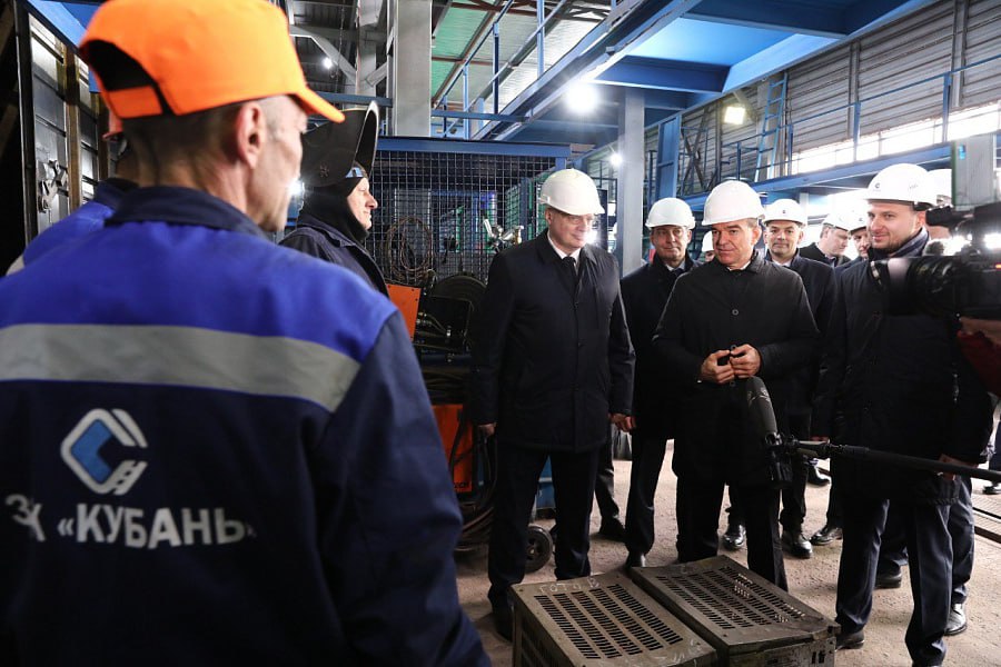 Вениамин Кондратьев: Возрожденный Армавирский машиностроительный завод вышел на рынки ближнего зарубежья
