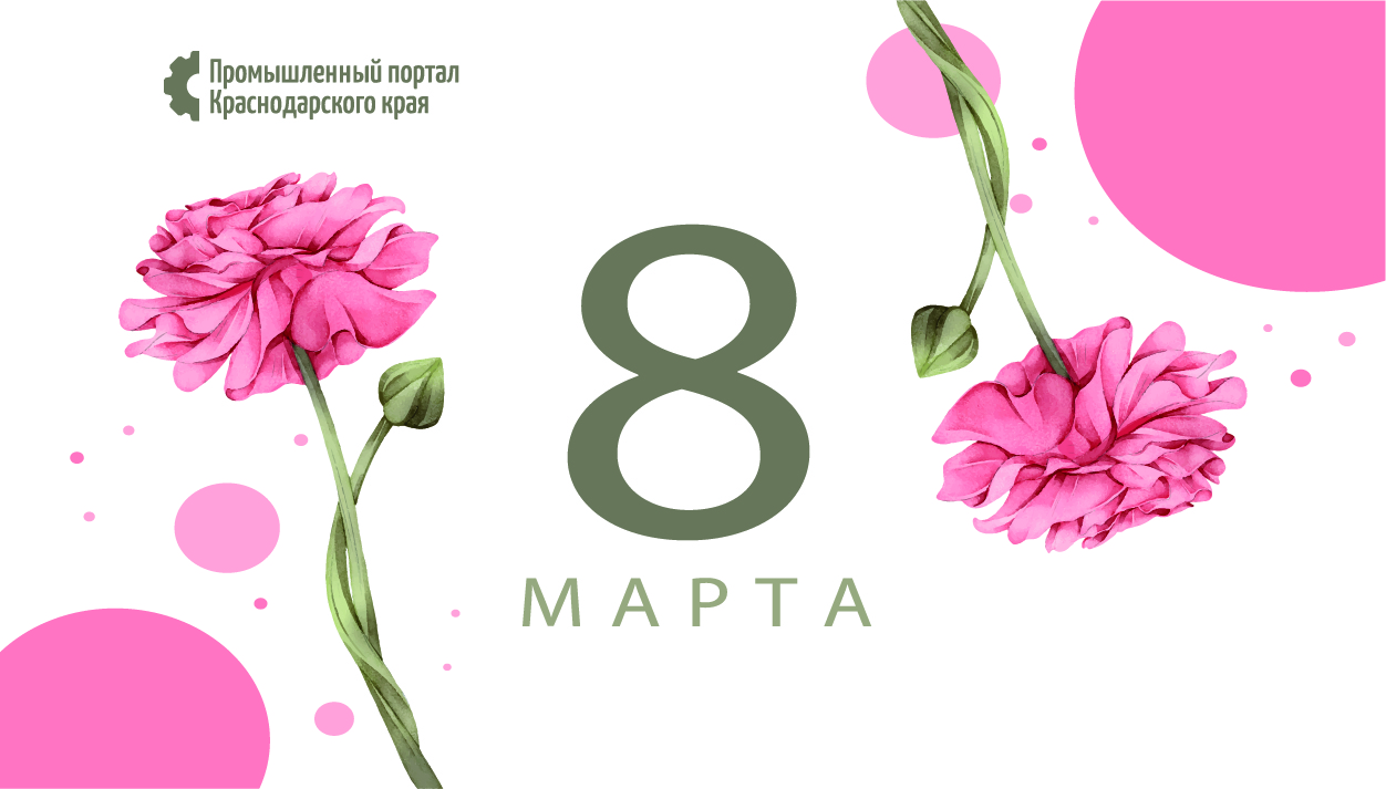 Поздравление с Международным женским днем