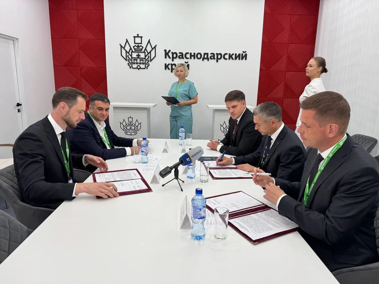 На территории промпарка «Краснодар» создают крупнейшее в ЮФО производство стекольной промышленности