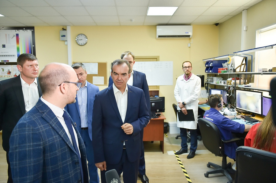 Вениамин Кондратьев: Радиоэлектроника на Кубани может стать приоритетной отраслью экономики