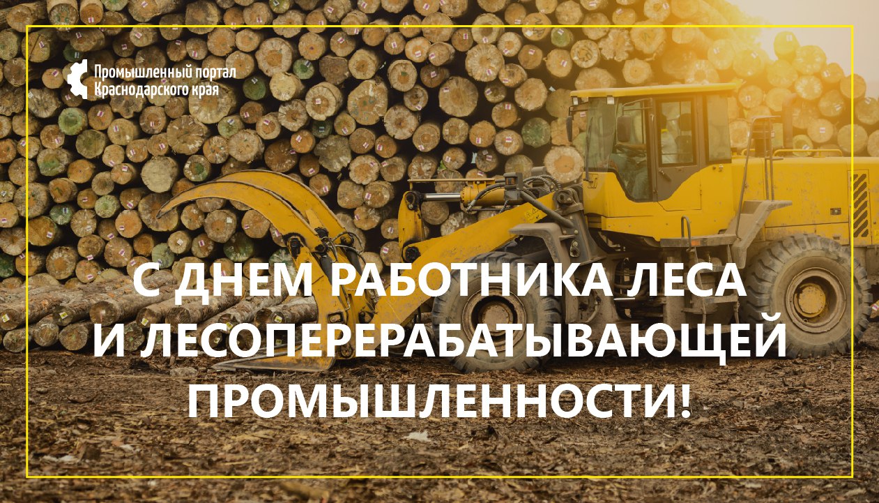 С днем работников леса и лесоперерабатывающей промышленности!