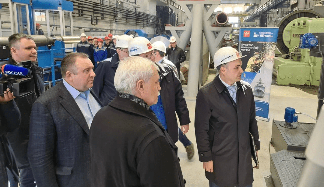 Станок кубанского ЮЗТС поставили на судостроительное предприятие «Янтарь» Калининградской области