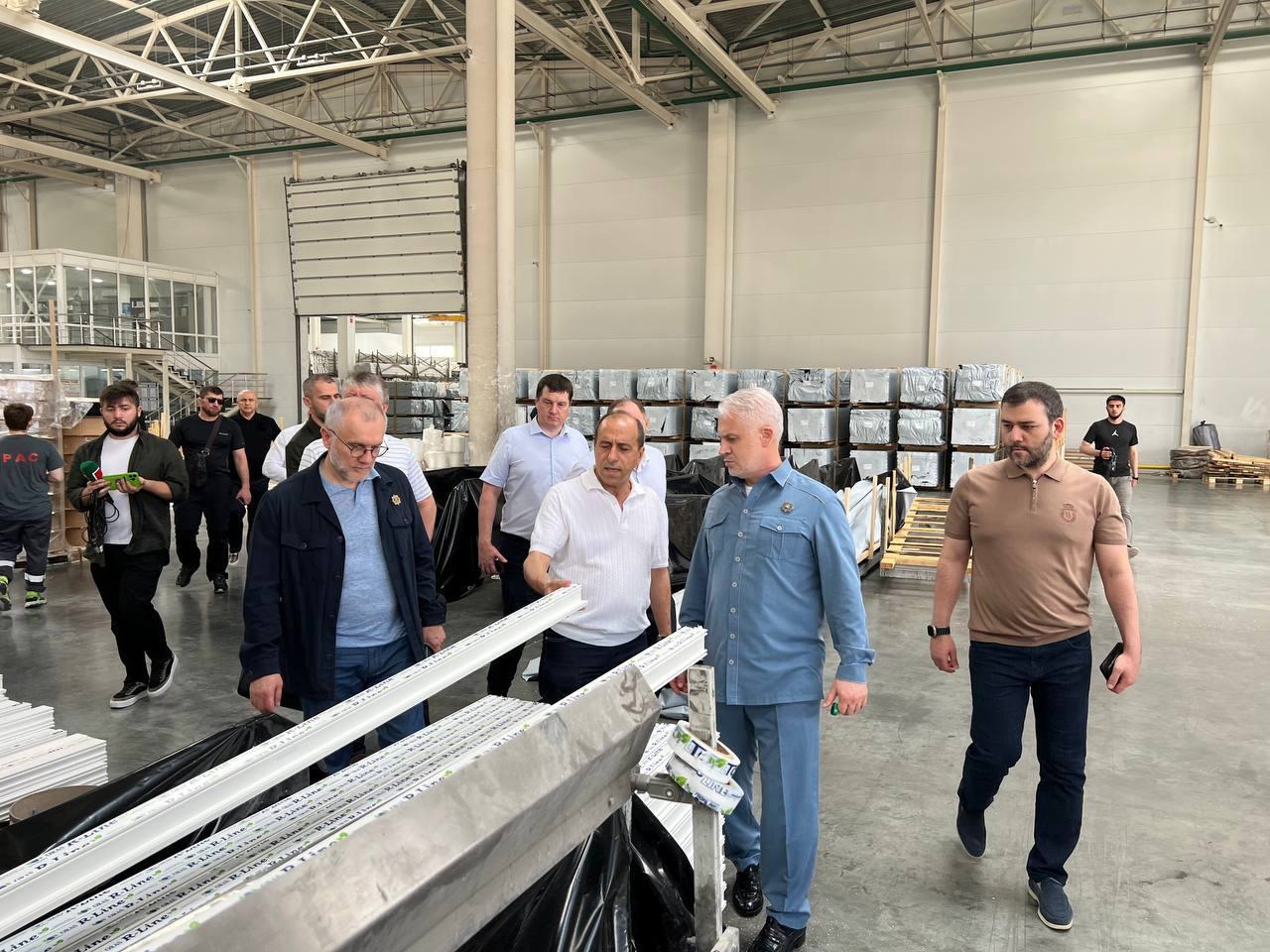 Делегация Чеченской Республики оценила промышленный потенциал Кубани