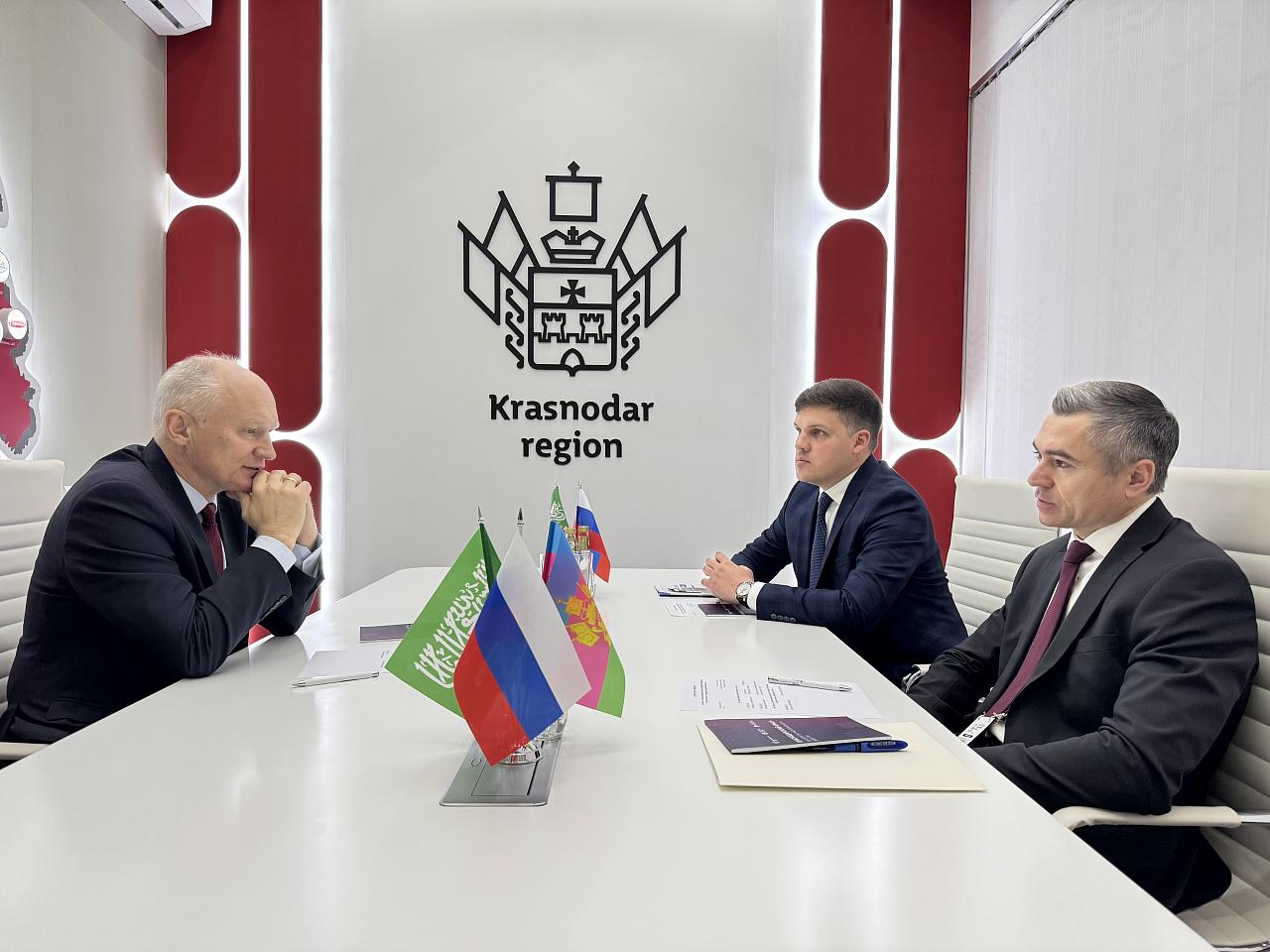 Делегация Краснодарского края провела переговоры с представителями деловых кругов Саудовской Аравии