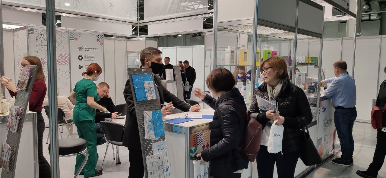 Кубанские промпредприятия представляют продукцию на международной выставке ChemiCos & ChemiCosBeauty в Москве