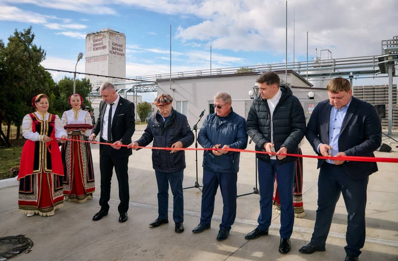 Дмитрий Хмелько принял участие в открытии нового направления на винодельческом заводе холдинга «Очаково»
