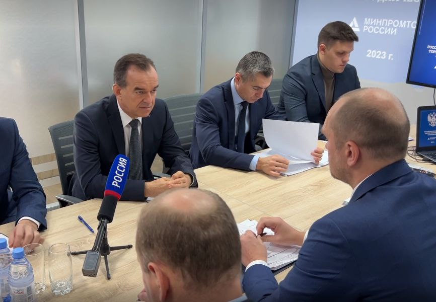 Губернатор Краснодарского края встретился с торговым представителем РФ в Республике Казахстан