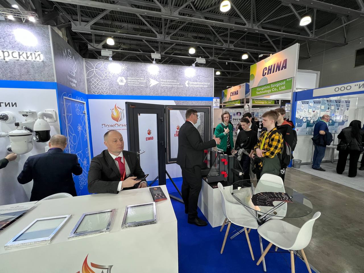 Кубань представляет высокотехнологичную продукцию на международной выставке «Securika Moscow»