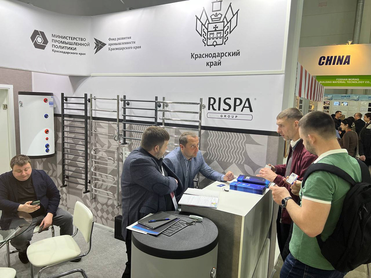 На стенде Кубани в рамках выставки «MosBuild» свою продукцию представляют семь ведущих промышленных предприятий