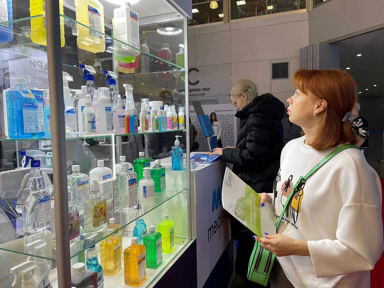 Бытовую и профессиональную химию кубанского производства презентуют на крупнейшей в странах СНГ выставке
