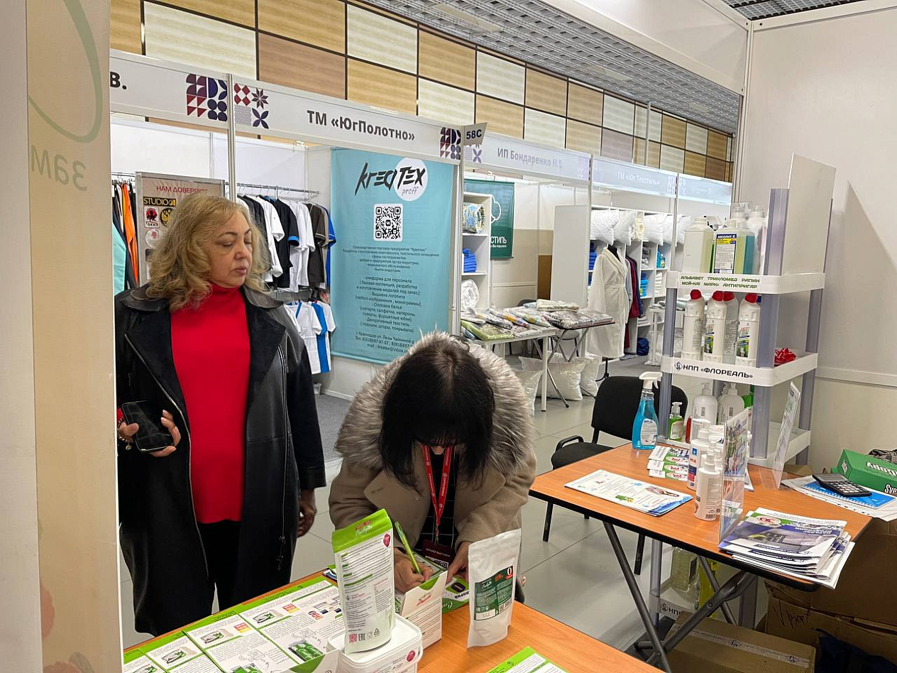 Промпредприятия Кубани представляют промышленный потенциал региона на выставках «РестоОтельМаркет» и «Красная нить» в Крыму