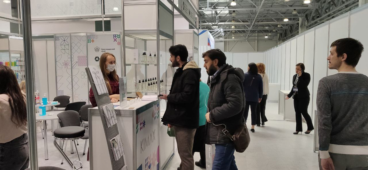 Кубанские промпредприятия представляют продукцию на международной выставке ChemiCos & ChemiCosBeauty в Москве