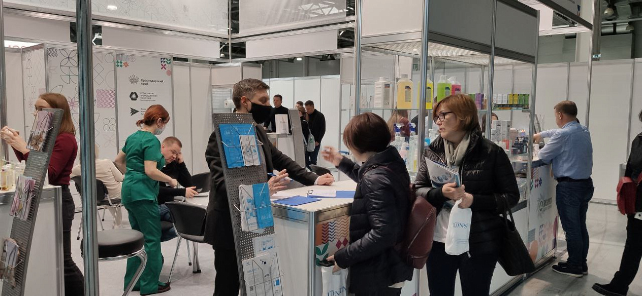 Кубанские промпредприятия представляют продукцию на международной выставке ChemiCos & ChemiCosBeauty в Москве
