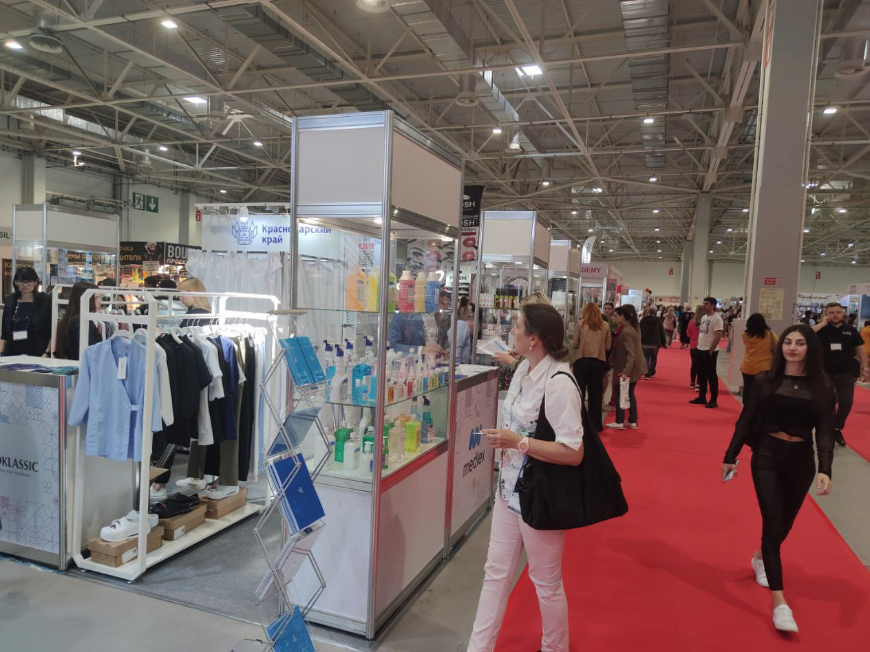 На выставке «Beauty Show» впервые развернут промышленный стенд Кубани